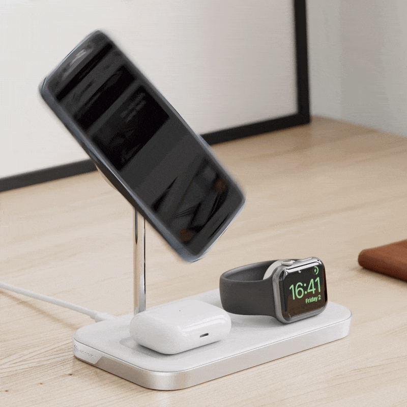 Buy 3-in-1 Wireless Charging Station - Apple Certified Online at Alogic –  ALOGIC ONLINE