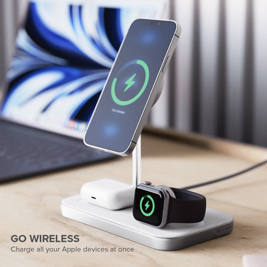 Buy 3-in-1 Wireless Charging Station - Apple Certified Online at